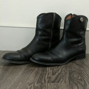 Frye Melissa Short Button Boots